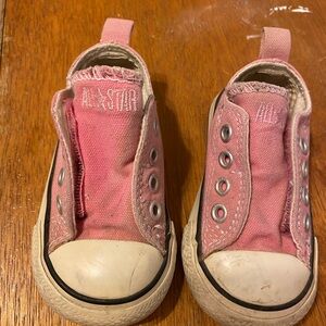 All Star Kids Pink Canvas Sneakers